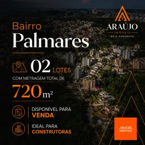 Lote/Terreno à venda, 720m² no Palmares, Belo Horizonte
