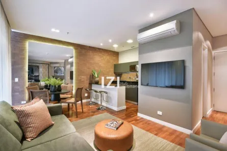 Apartamento com 1 Quarto para venda ou aluguel, 65m² no Vila Olímpia, São Paulo