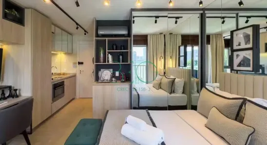 Apartamento com 1 Quarto à venda, 25m² no Campo Belo, São Paulo