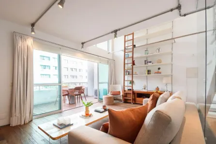 Apartamento com 1 Quarto para venda ou aluguel, 74m² no Vila Nova Conceição, São Paulo