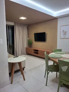 Apartamento com 2 Quartos para alugar, 65m² no Cabo Branco, João Pessoa