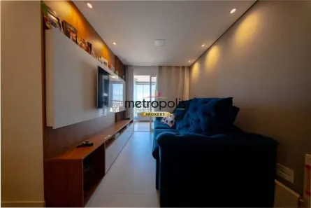 Apartamento com 2 Quartos para alugar, 57m² no Santa Maria, Santo André