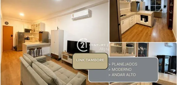 Apartamento com 1 Quarto à venda, 45m² no Tamboré, Santana de Parnaíba