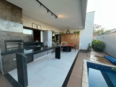 Casa de Condomínio com 3 Quartos à venda, 172m² no Jardins Bolonha, Senador Canedo