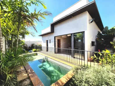 Casa de Condomínio com 3 Quartos para alugar, 156m² no Quintas de São José, Ribeirão Preto