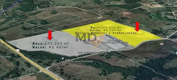 Imóvel Comercial à venda, 275824m² no Boa Esperança, Seropédica
