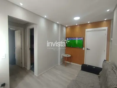 Apartamento com 2 Quartos à venda, 43m² no Areia Branca, Santos