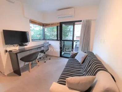 Flat com 1 Quarto para alugar, 43m² no Cerqueira César, São Paulo