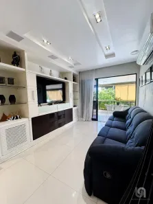 Apartamento com 3 Quartos para alugar, 135m² no Barra da Tijuca, Rio de Janeiro