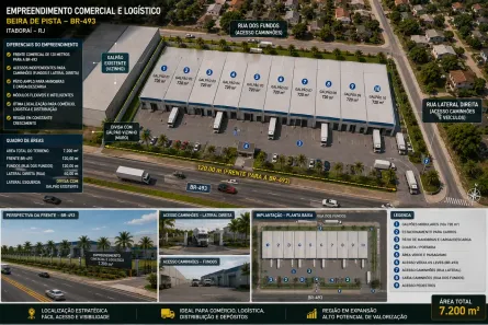 Lote/Terreno à venda, 7200m² no Jardim Itambi (Itambi), Itaboraí