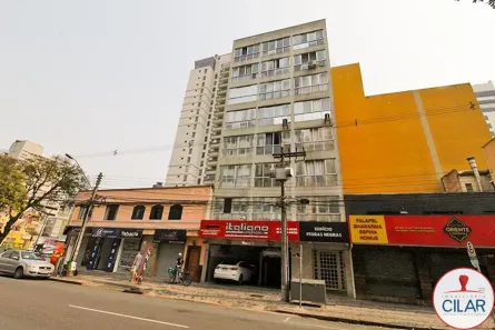 Apartamento com 1 Quarto para alugar, 17m² no Centro, Curitiba