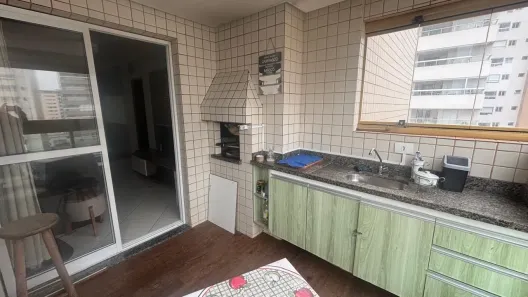 Apartamento com 2 Quartos para alugar, 98m² no Aviação, Praia Grande