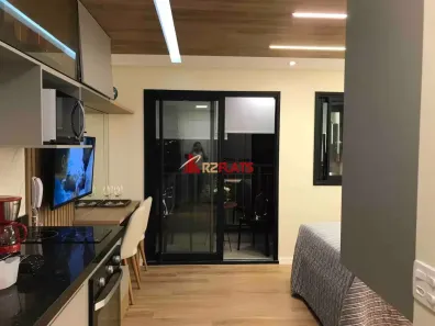 Flat com 1 Quarto para alugar, 26m² no Indianópolis, São Paulo