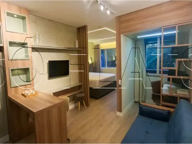 Flat com 1 Quarto à venda, 34m² no Cidade Monções, São Paulo