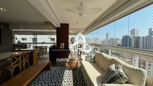 Apartamento com 3 Quartos à venda, 171m² no Embaré, Santos