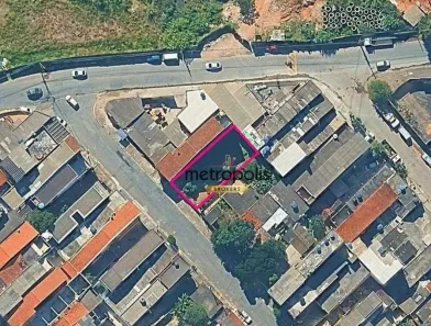 Lote/Terreno à venda, 126m² no Vila Nova Mauá, Mauá