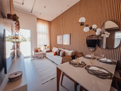 Casa de Condomínio com 3 Quartos à venda, 82m² no Olhos d'Água, Barra dos Coqueiros