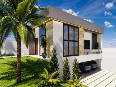 Casa de Condomínio com 3 Quartos à venda, 286m² no Além Ponte, Sorocaba