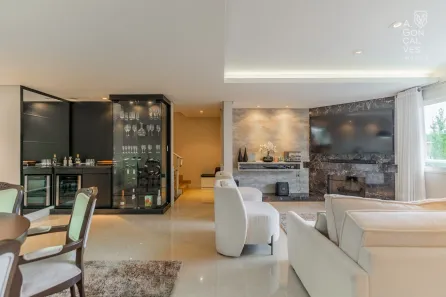 Casa de Condomínio com 3 Quartos à venda, 309m² no São Braz, Curitiba