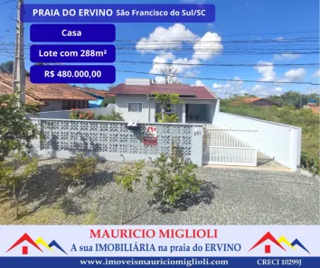 Casa com 2 Quartos à venda, 122m² no Do Ubatuba, São Francisco do Sul