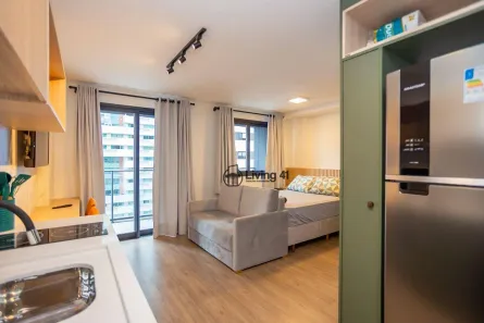 Apartamento com 1 Quarto para alugar, 30m² no Centro, Curitiba