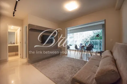 Apartamento com 1 Quarto para alugar, 41m² no Indianópolis, São Paulo