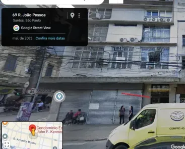 Sala Comercial para alugar, 100m² no Centro, Santos