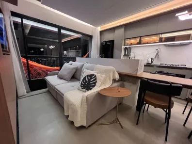 Apartamento com 1 Quarto para alugar, 45m² no Setor Oeste, Goiânia