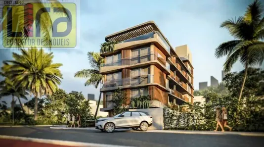 Flat com 1 Quarto à venda, 18m² no Cabo Branco, João Pessoa