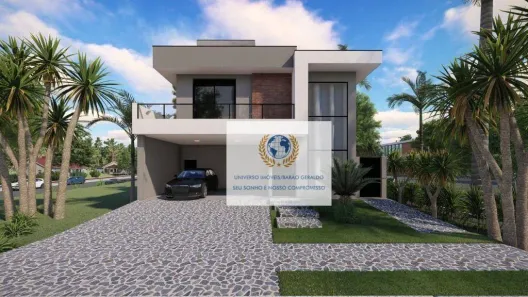 Casa de Condomínio com 3 Quartos à venda, 262m² no Parque Brasil 500, Paulínia