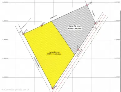 Lote/Terreno à venda, 11560m² no Chácaras de Recreio Samambaia, Goiânia