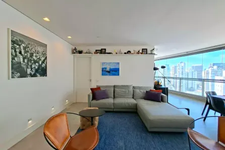 Apartamento com 2 Quartos para alugar, 109m² no Vila Nova Conceição, São Paulo
