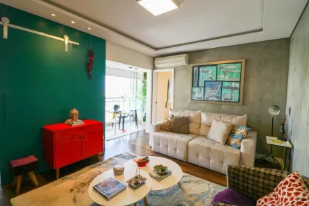 Apartamento com 1 Quarto à venda, 53m² no Cidade Monções, São Paulo