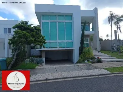 Casa de Condomínio com 4 Quartos à venda, 333m² no Alphaville (Abrantes), Camaçari
