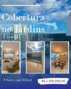 Cobertura com 4 Quartos à venda, 323m² no Jardins, Aracaju