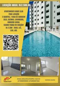 Apartamento com 2 Quartos para alugar, 65m² no Cedro, Camboriú