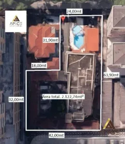 Lote/Terreno à venda, 2123m² no José Menino, Santos