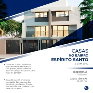 Casa com 3 Quartos à venda, 140m² no Espírito Santo, Betim