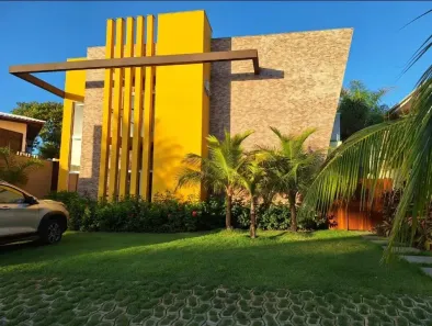 Casa de Condomínio com 8 Quartos à venda, 393m² no Guarajuba (Monte Gordo), Camaçari