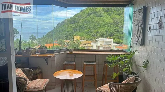 Apartamento com 3 Quartos à venda, 107m² no Guaiúba, Guarujá