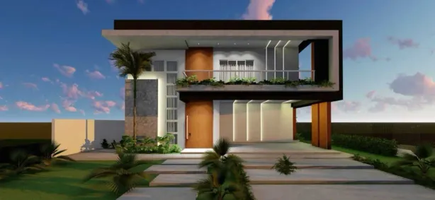 Casa de Condomínio com 4 Quartos à venda, 300m² no Alphaville, Barra dos Coqueiros
