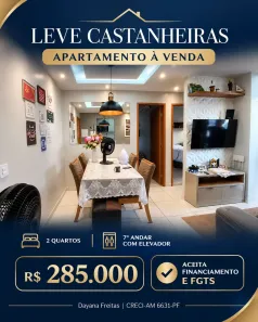 Apartamento com 2 Quartos à venda, 43m² no Gilberto Mestrinho, Manaus