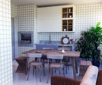 Apartamento com 3 Quartos à venda, 98m² no Aviação, Praia Grande