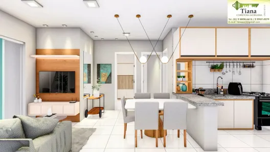 Apartamento com 2 Quartos à venda, 53m² no Tabapuá Brasília II (Jurema), Caucaia