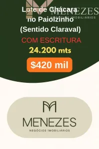 Lote/Terreno à venda, 24200m² no Centro, Claraval