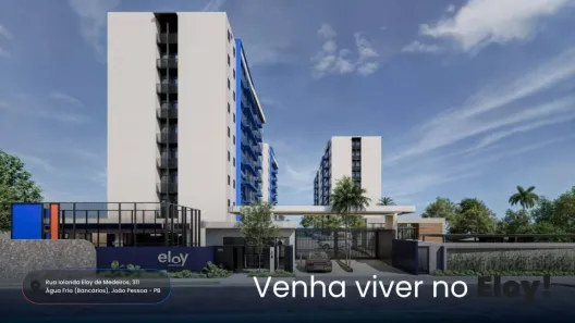 Apartamento com 2 Quartos à venda, 55m² no Água Fria, João Pessoa