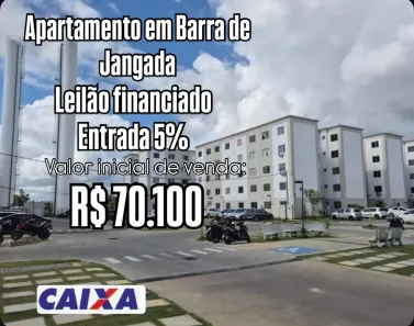 Apartamento com 2 Quartos à venda, 42m² no Barra de Jangada, Jaboatão dos Guararapes