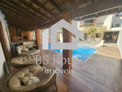 Sobrado com 4 Quartos para alugar, 495m² no Campestre, Santo André