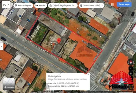 Lote/Terreno à venda, 1000m² no Itaquera, São Paulo