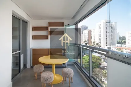 Apartamento com 1 Quarto para venda ou aluguel, 48m² no Campo Belo, São Paulo